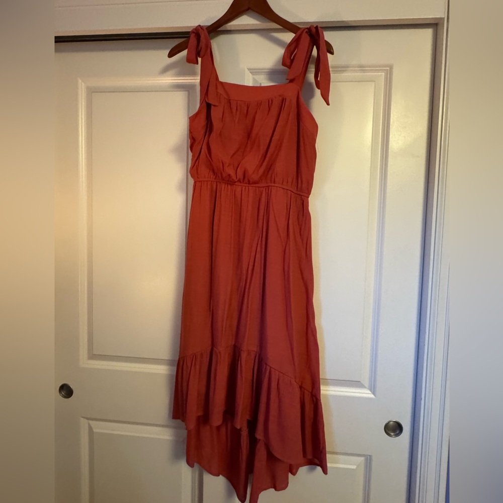 Luxology Medium Orange Maxi Dress